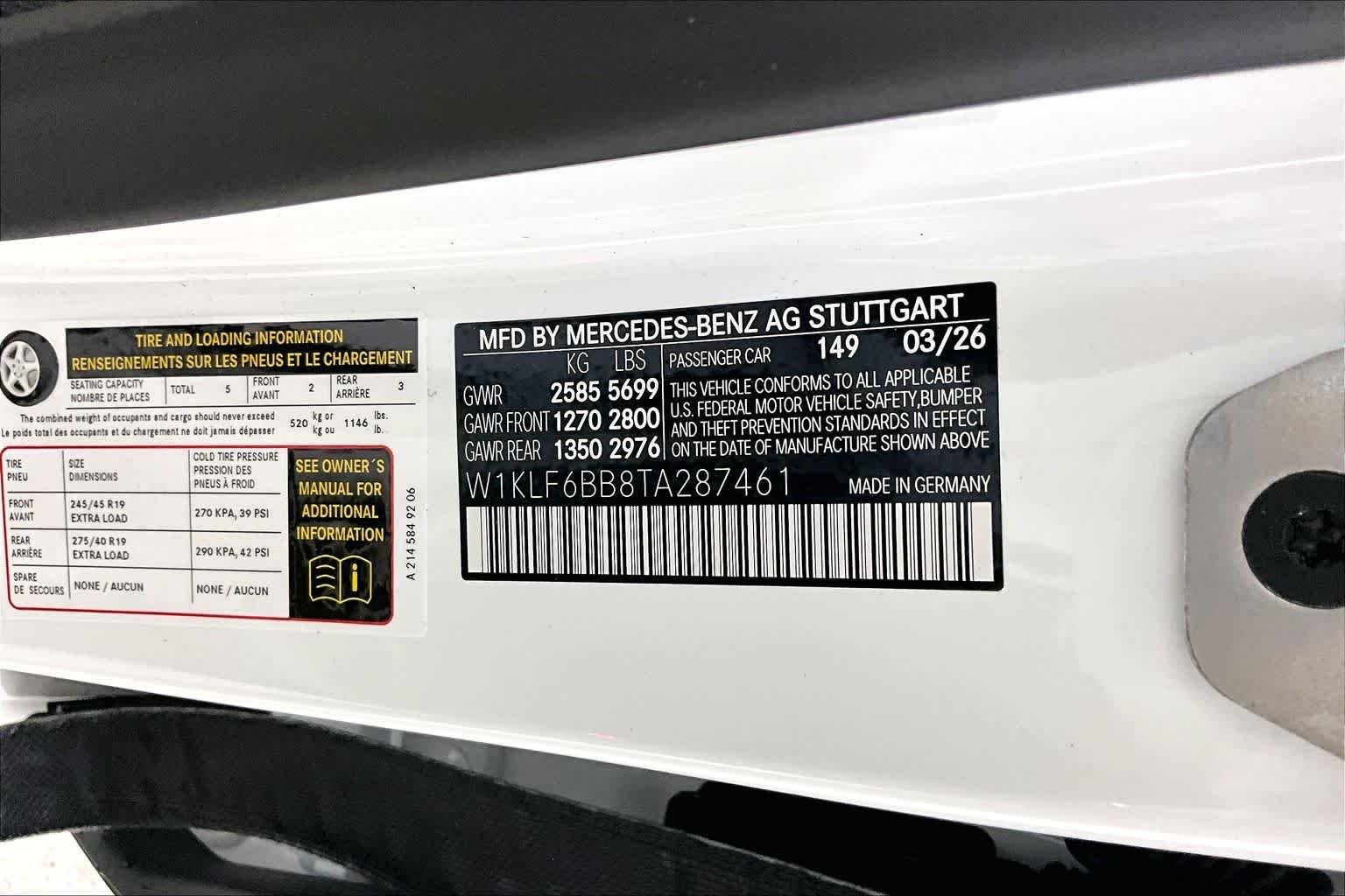 New 2026 Polar White Mercedes-Benz E 450 image 21