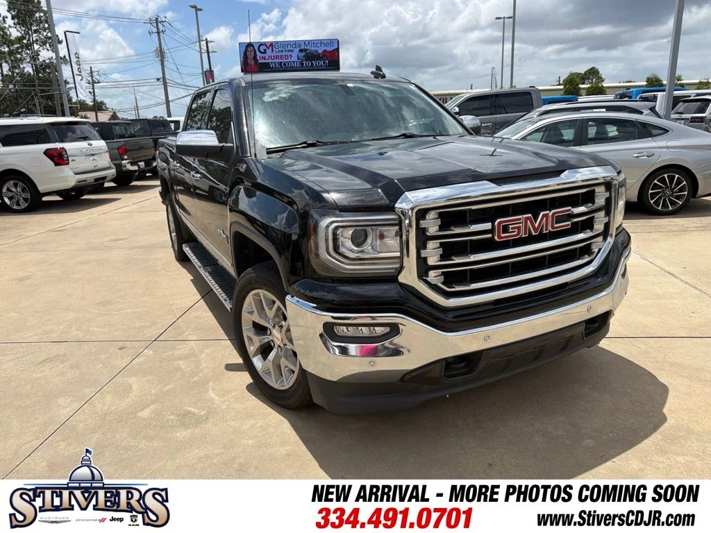 Used 2018 Black GMC SLT image 2