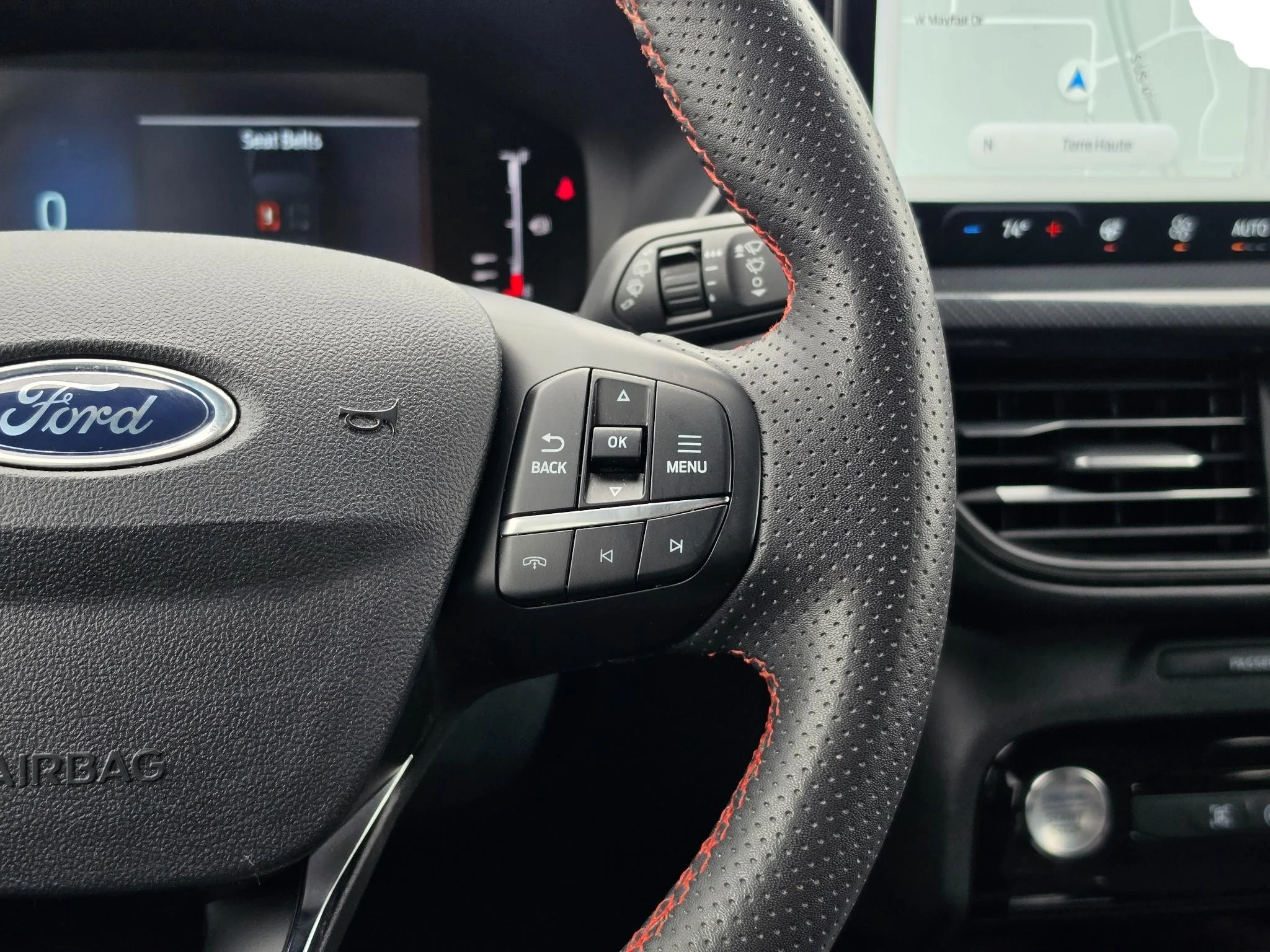 Used 2023 Rapid Red Metallic Tinted Clearcoat Ford ST-Line image 15