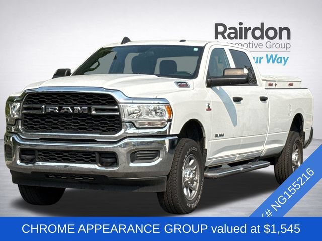 Used 2022 Bright White Clearcoat Ram Tradesman image 3