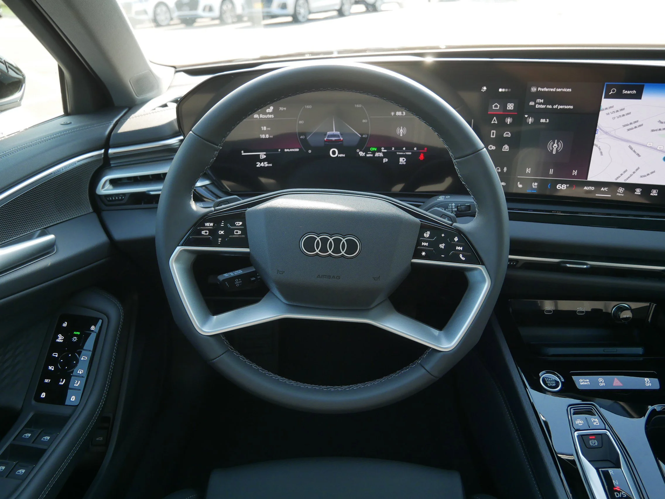 Used 2025 Mythos Black Metallic Audi Prestige image 11