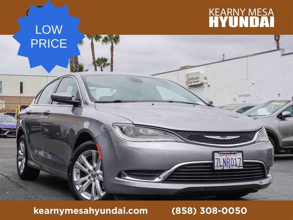 Used 2015 Silver Chrysler Limited image 1