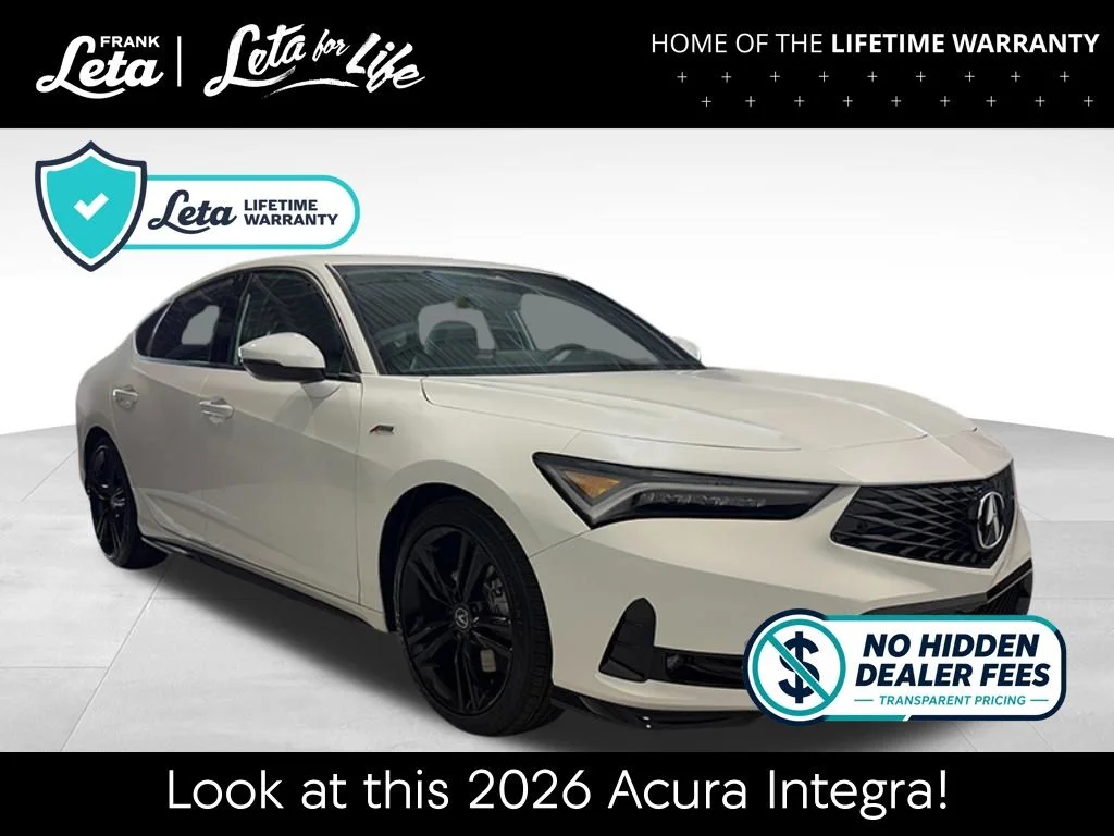 New 2026 White Acura A-Spec Tech Package image 8