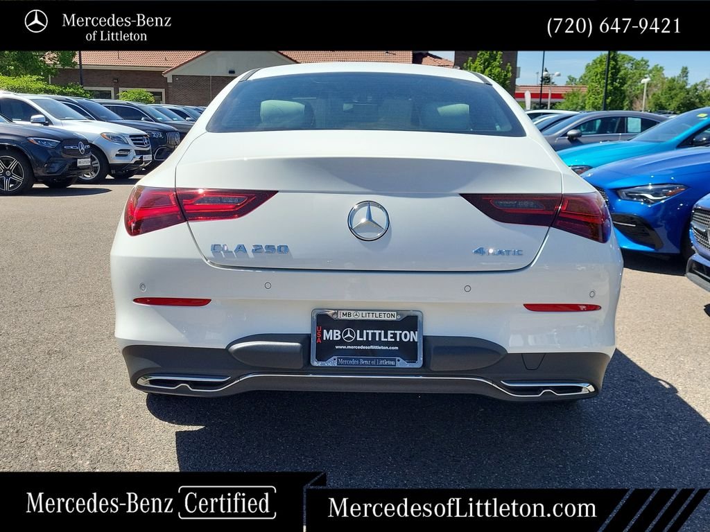 Certified Used 2026 White Mercedes-Benz CLA 250 image 6