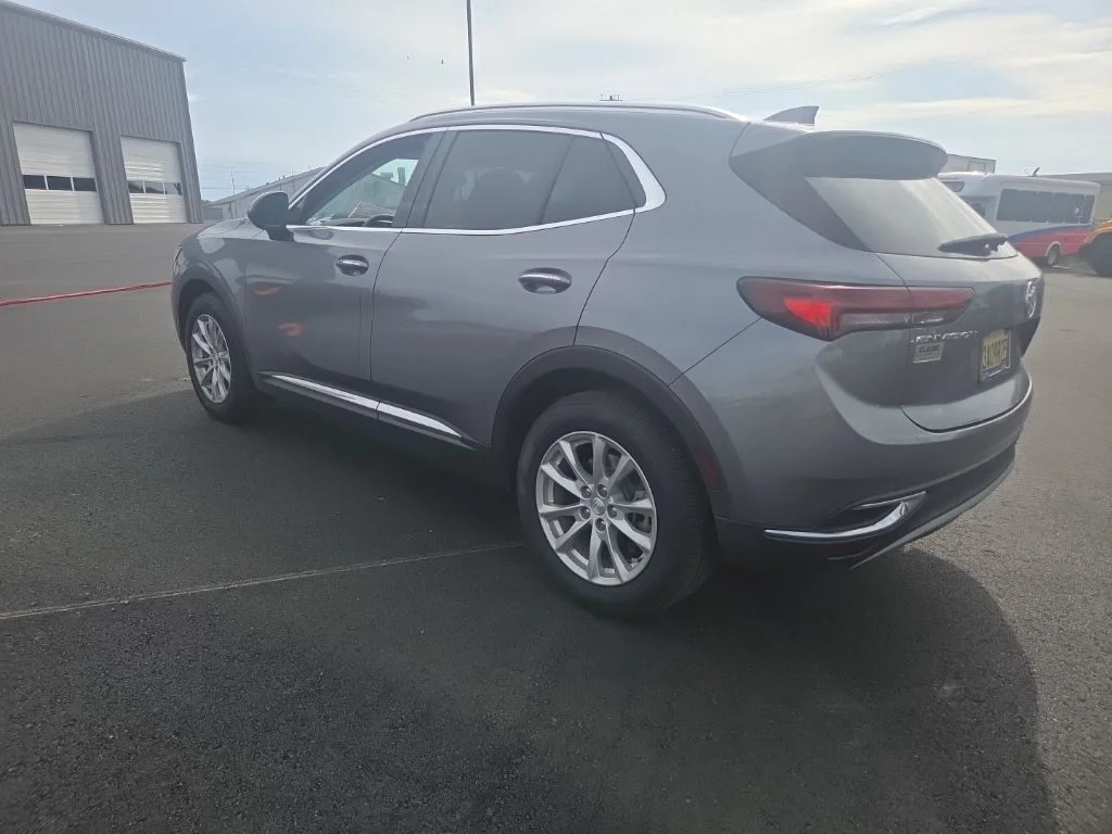 Used 2021 Satin Steel Gray Metallic Buick Preferred image 8