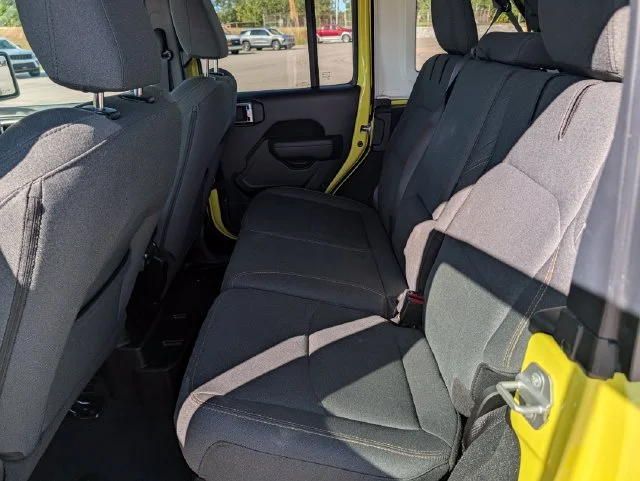 Used 2024 Yellow Jeep Sport S 4xe image 25
