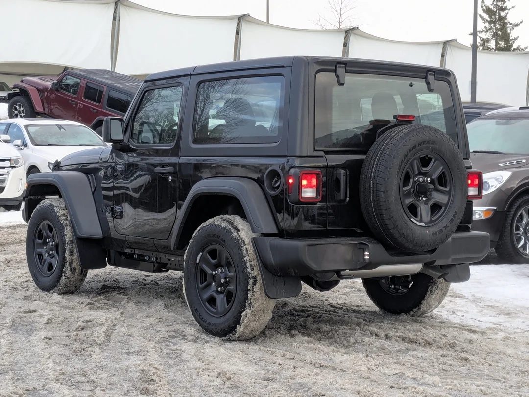 New 2026 Black Jeep Sport - - 4x4 - 2.0L Turbo Engine - 12.3 Uconnect 5 Display - Black Freedom Hardtop & More! image 6