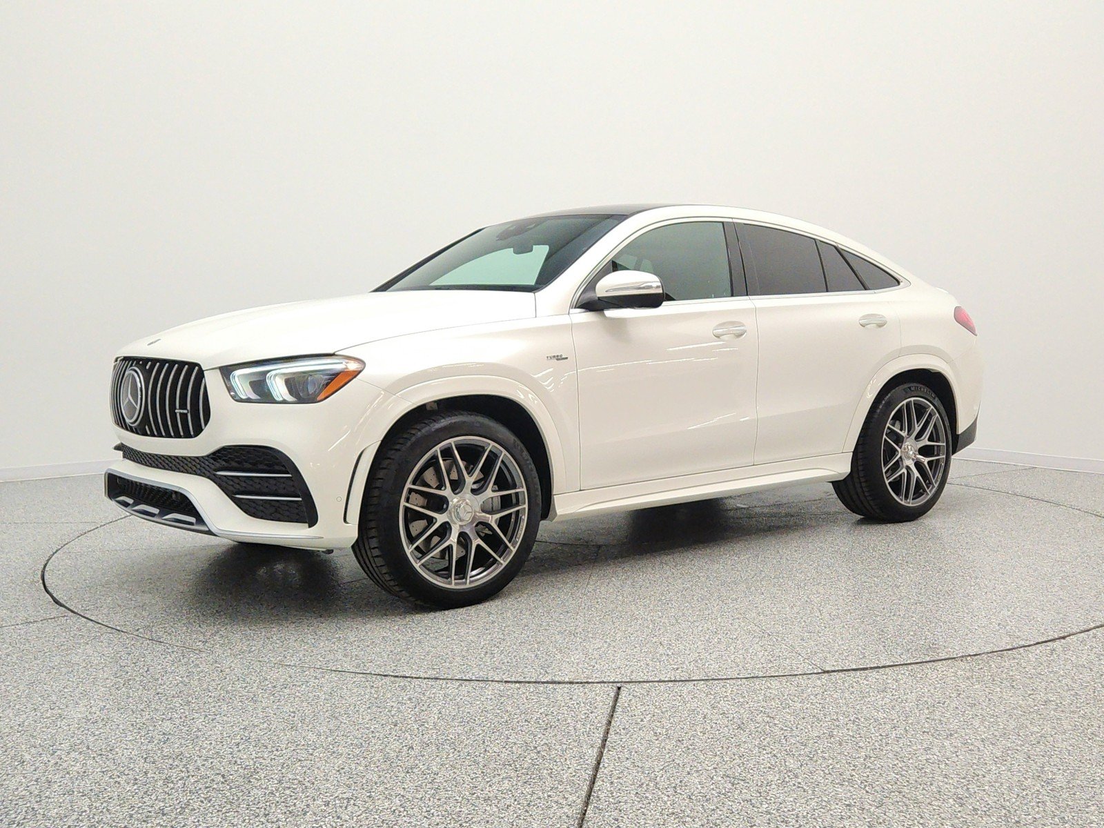 Certified Used 2023 MANUFAKTUR Diamond White Metallic Mercedes-Benz AMG® GLE 53 4MATIC Coupe image 1