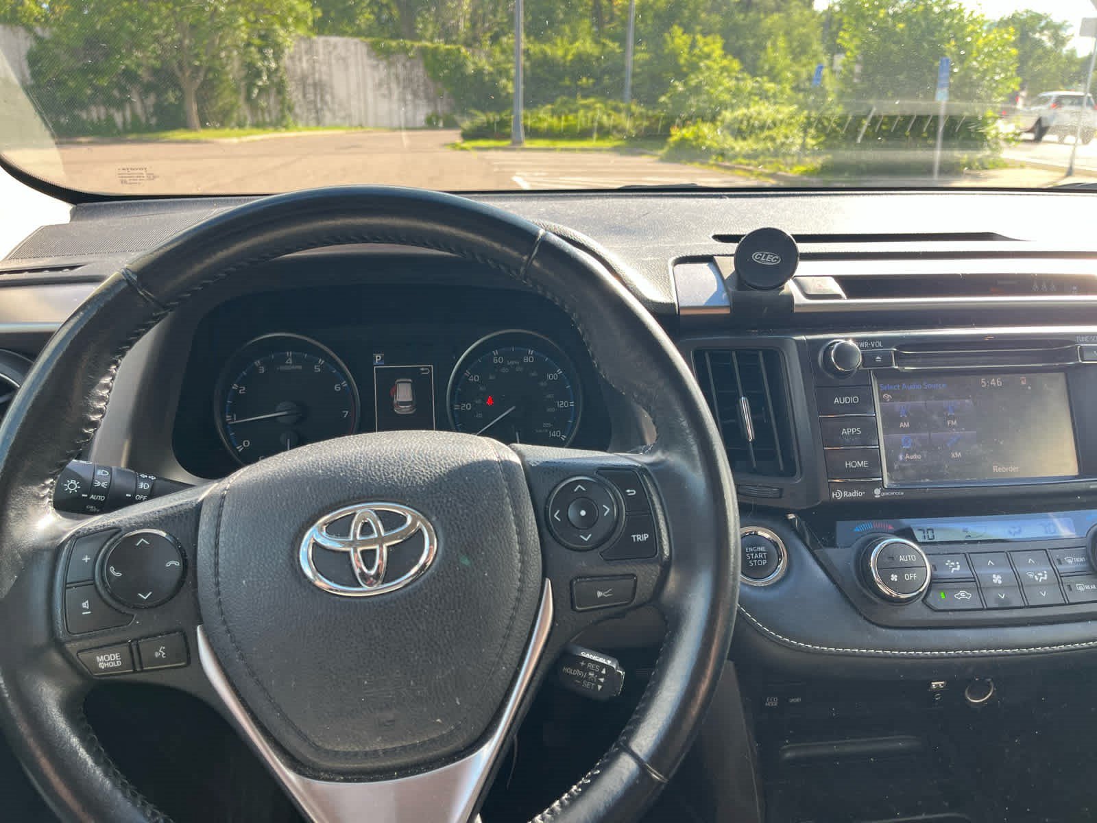 Used 2018 Magnetic Gray Metallic Toyota XLE image 8