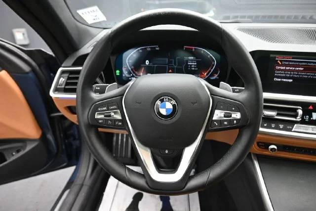 Certified Used 2021 Arctic Race Blue Metallic BMW 430i xDrive image 15
