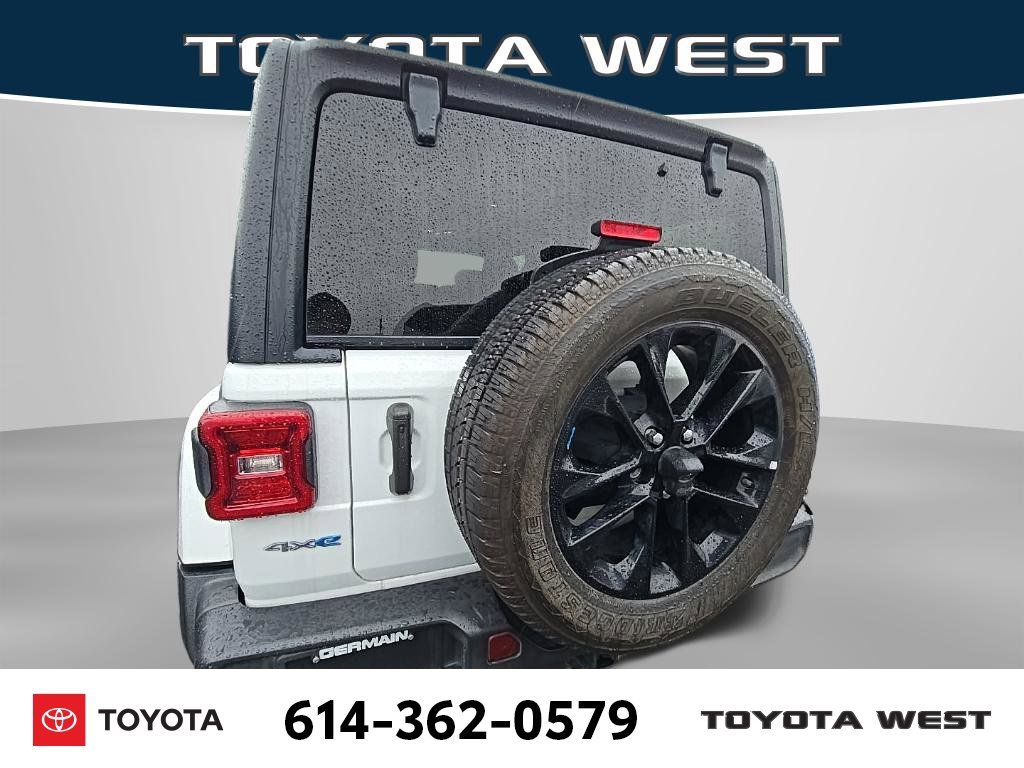 Used 2023 White Jeep Sahara 4xe image 7