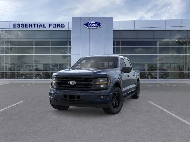 New 2026 Antimatter Blue Metallic Ford XLT image 2