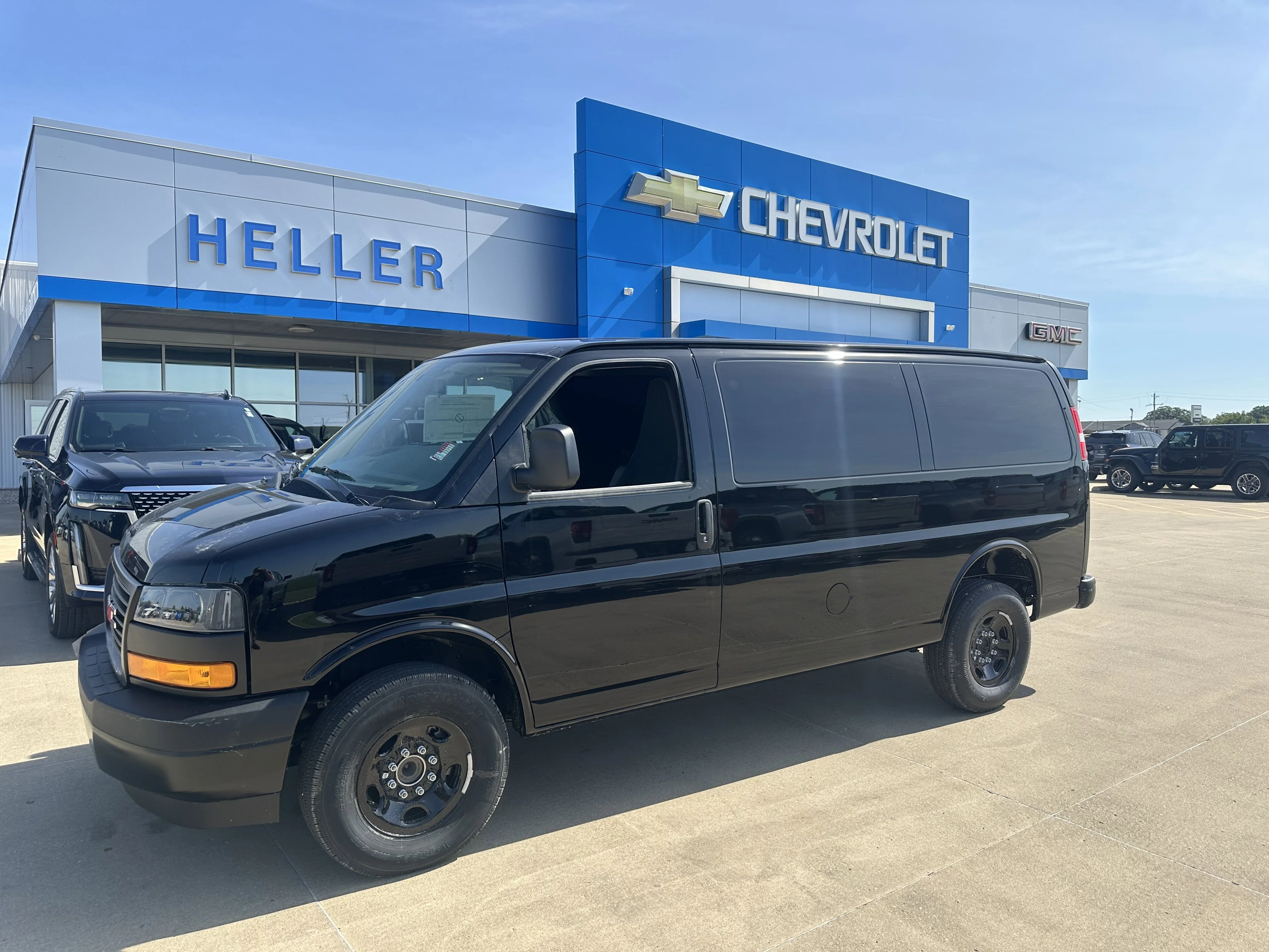 New 2026 Onyx Black GMC Work Van image 2