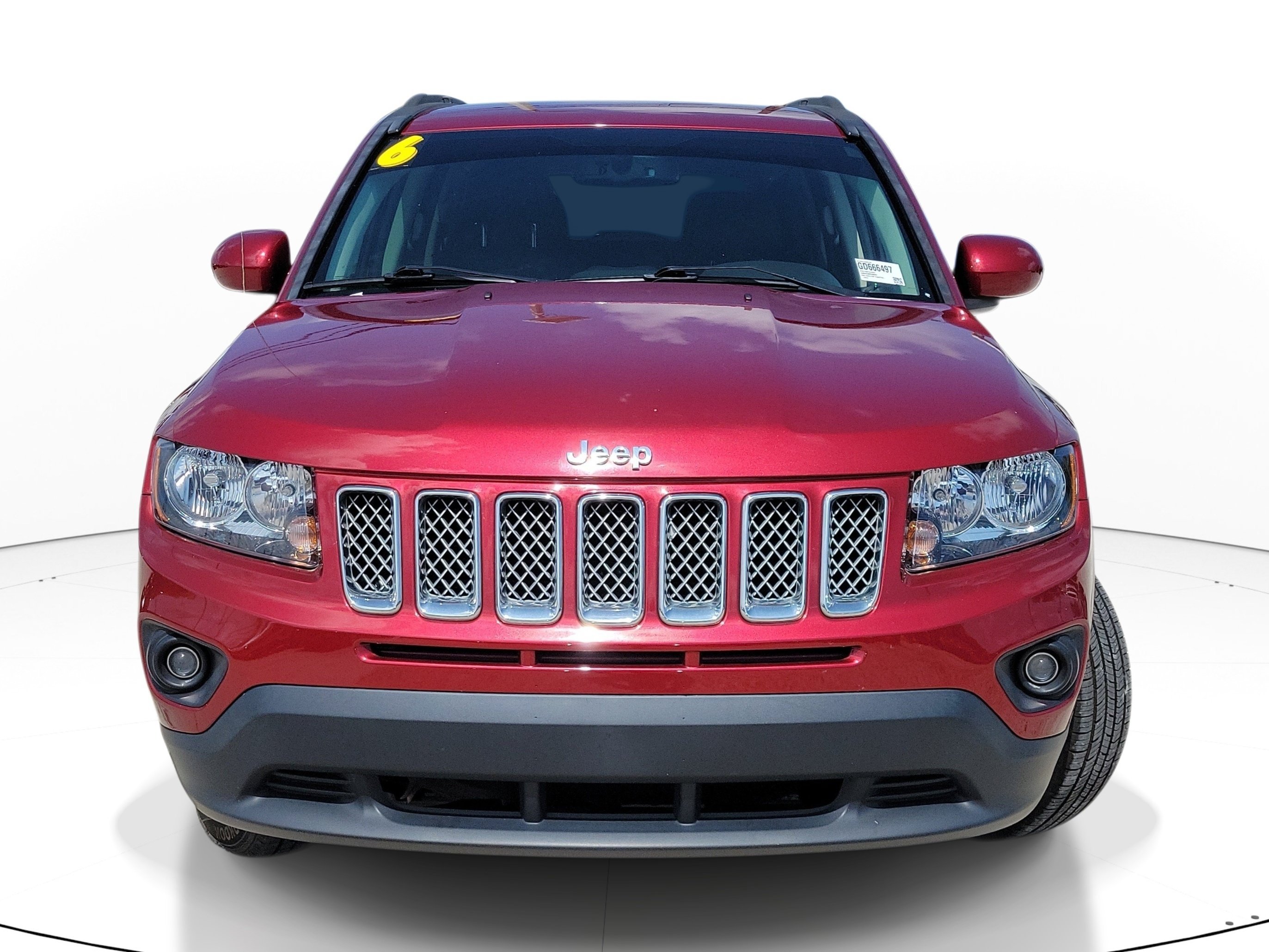 Used 2016 Deep Cherry Red Crystal Pearlcoat Jeep Latitude image 2