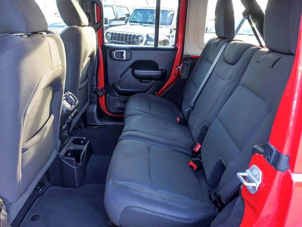 Used 2022 Firecracker Red Clearcoat Jeep Unlimited Sport S image 10