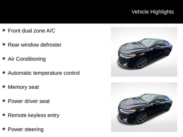 Used 2020 Black Ford Titanium image 8