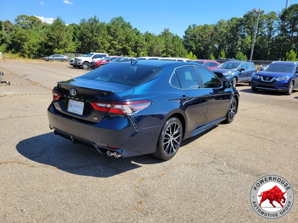 Used 2021 Blue Toyota SE image 6