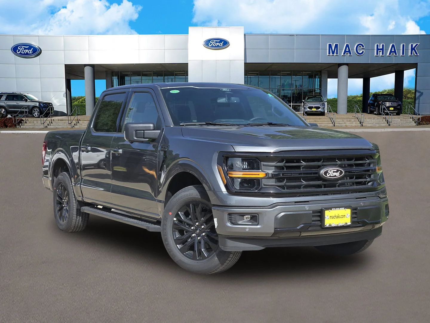 New 2026 Carbonized Gray Metallic Ford XLT image 1