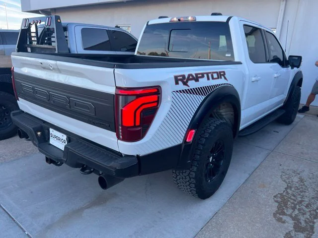 Used 2025 White Ford Raptor image 3