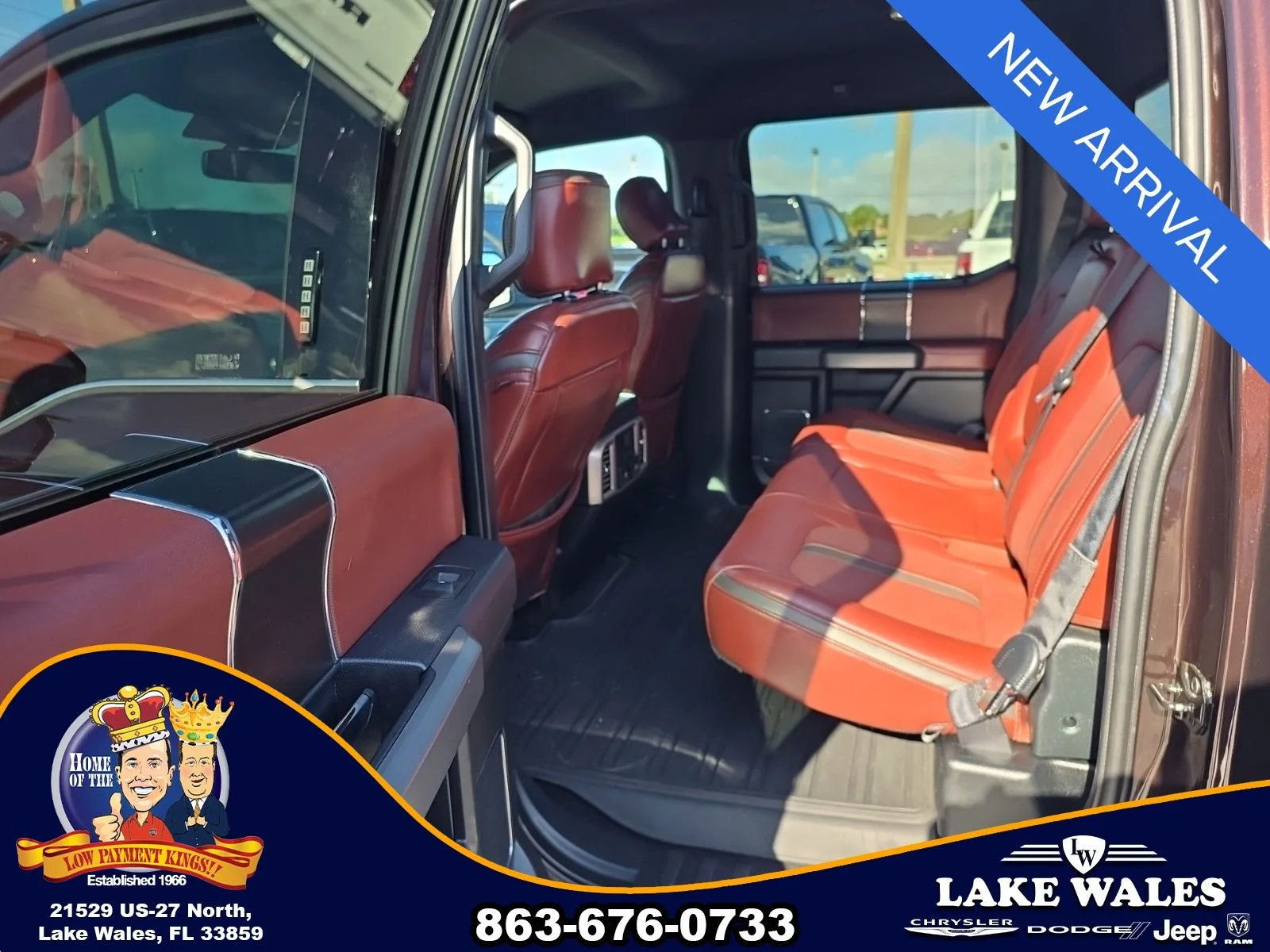 Certified Used 2019 Red Ford Platinum image 8