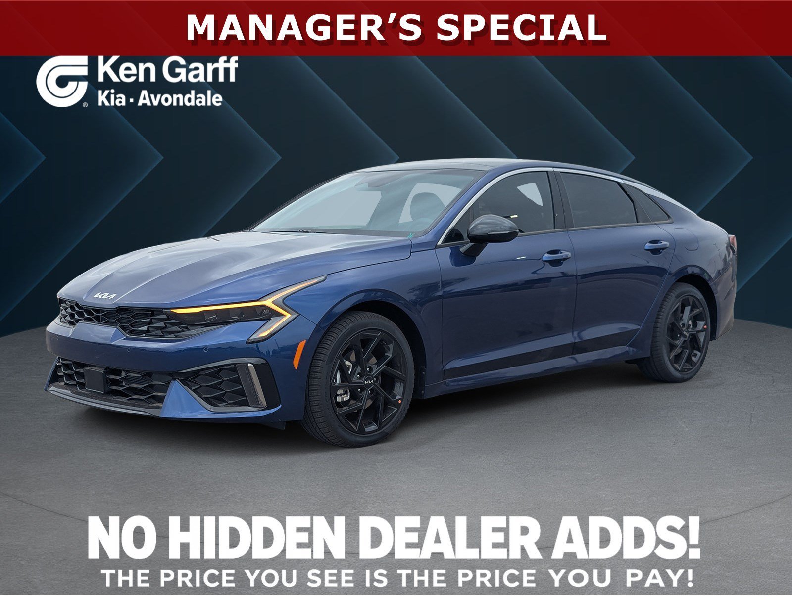 New 2026 Yacht Blue Kia GT-Line FWD image 1