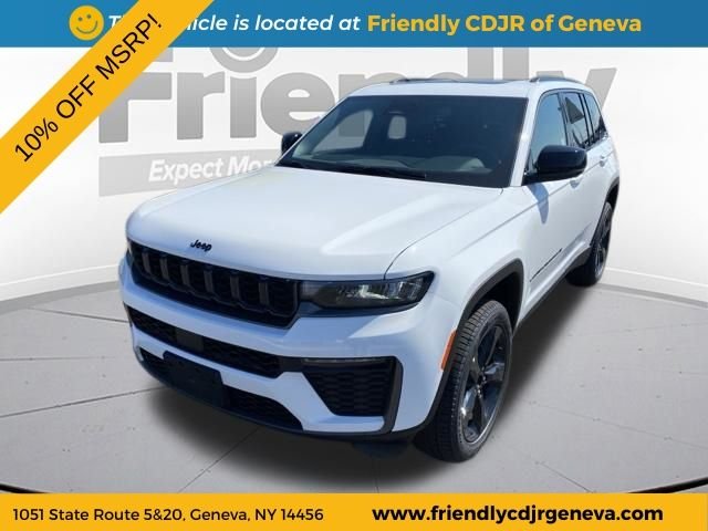 New 2026 Bright White Clear-Coat Exterior Paint Jeep Limited image 1