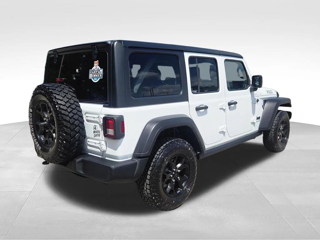 Used 2023 White Jeep Willys image 7