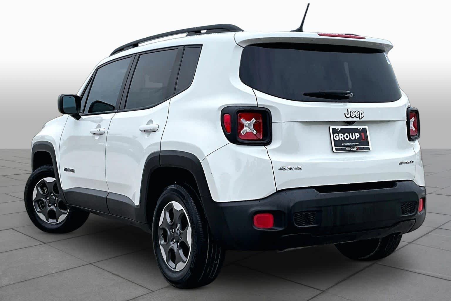 Used 2017 Alpine White Jeep Sport image 12