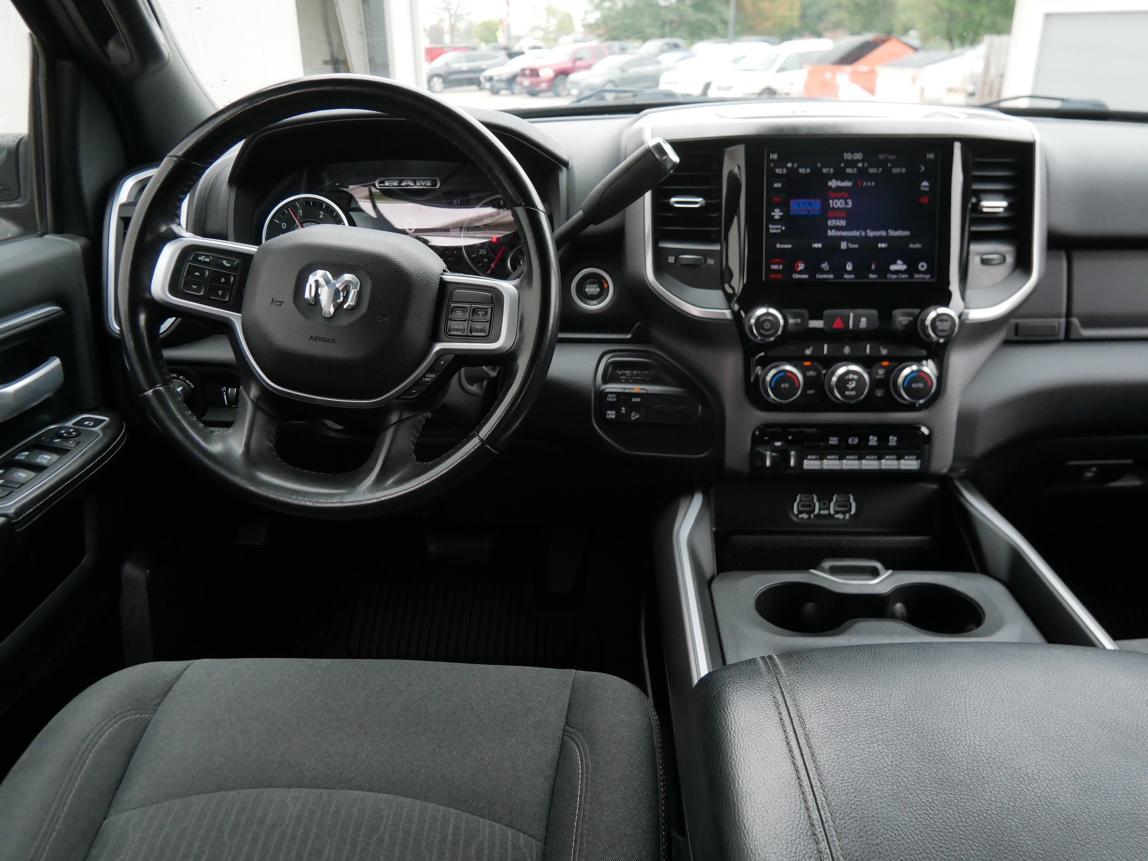 Used 2021 Granite Crystal Metallic Clearcoat Ram Big Horn image 16