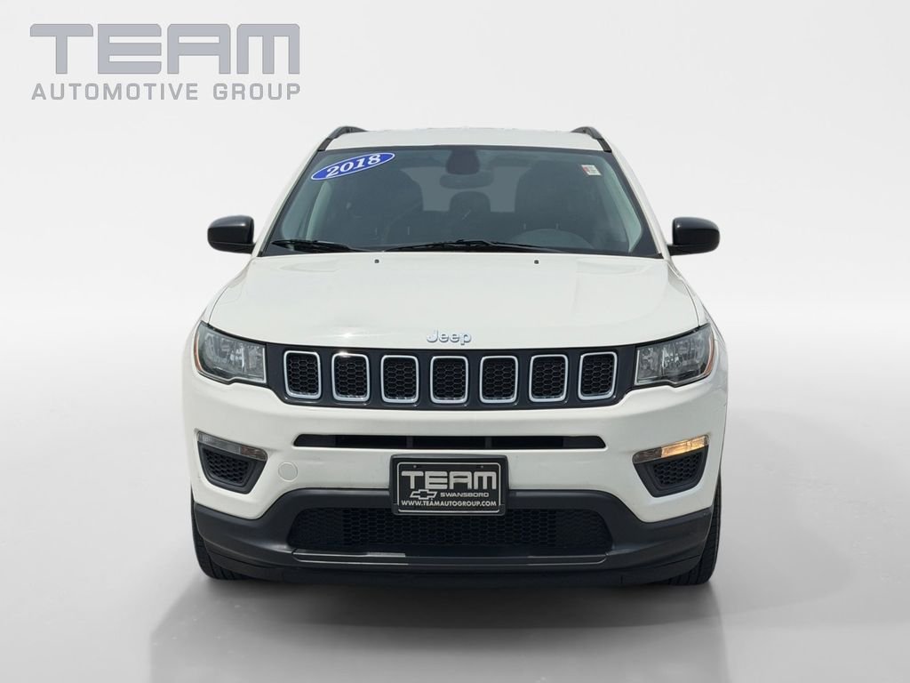 Used 2018 White Jeep Sport image 2