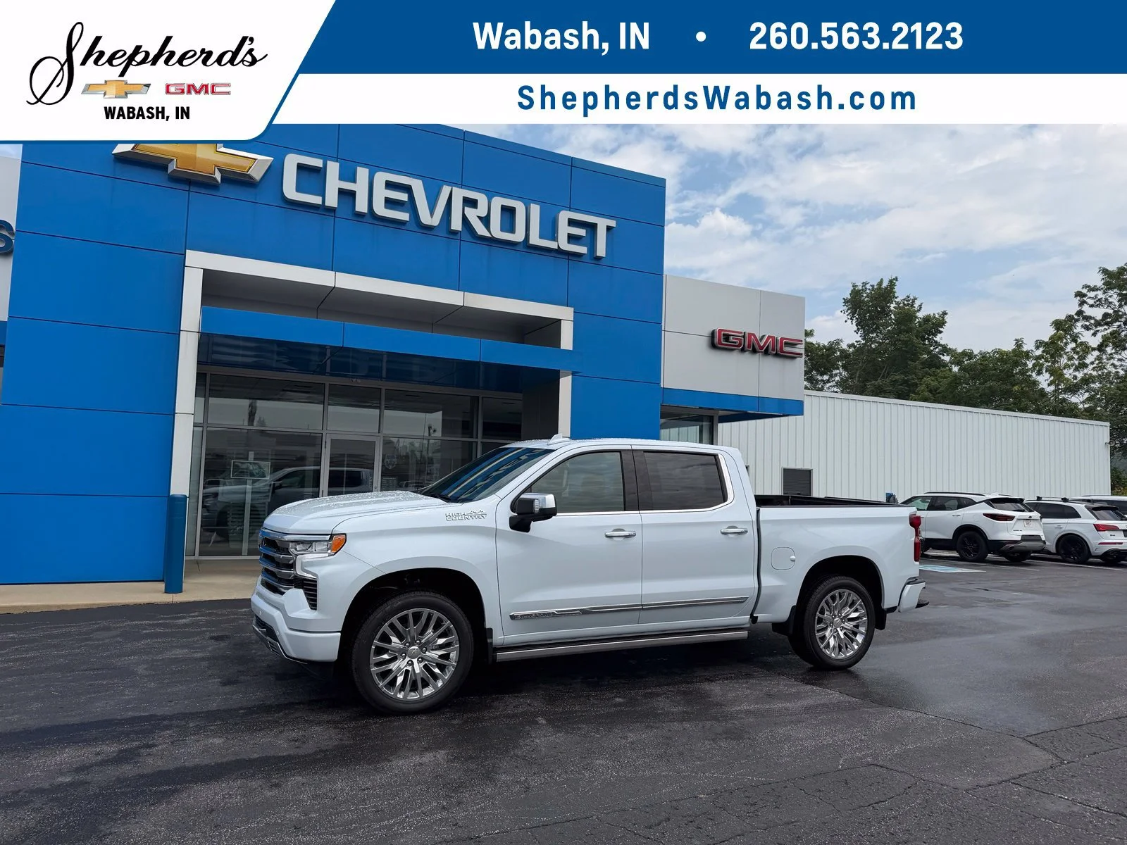 New 2026 Polar White Tricoat Chevrolet High Country image 1
