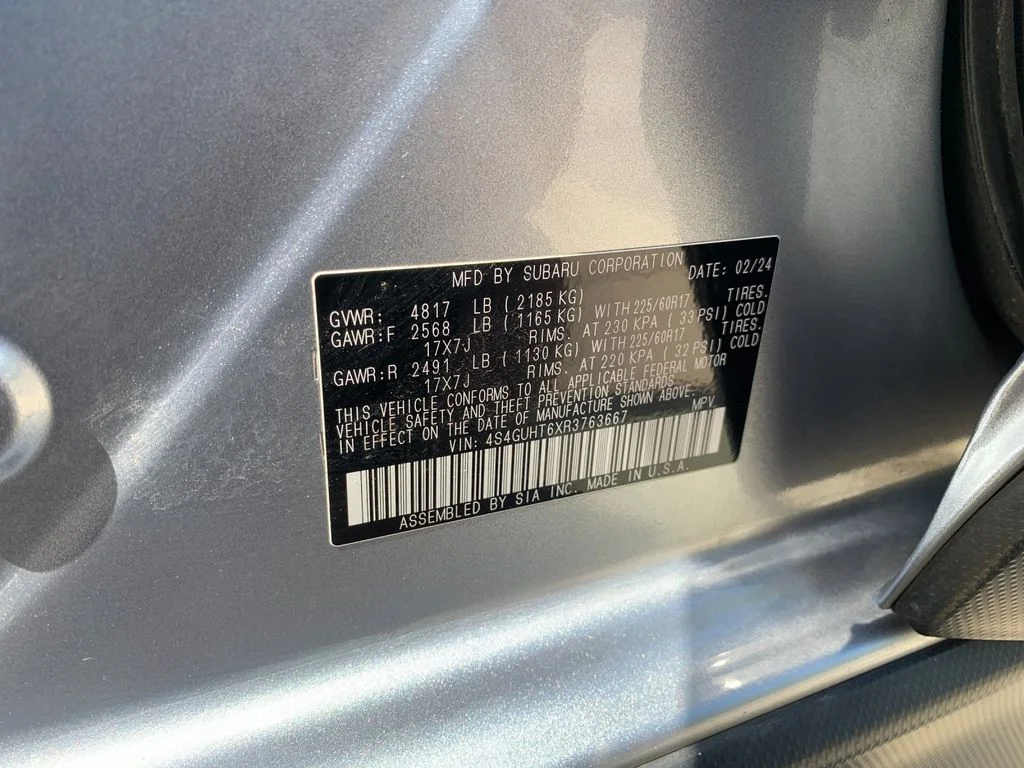 Used 2024 Silver Subaru Wilderness image 36
