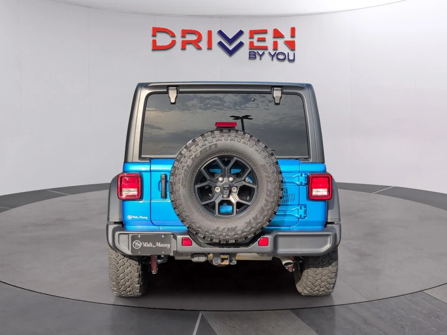 Used 2025 Hydro Blue Pearlcoat Jeep Willys image 4