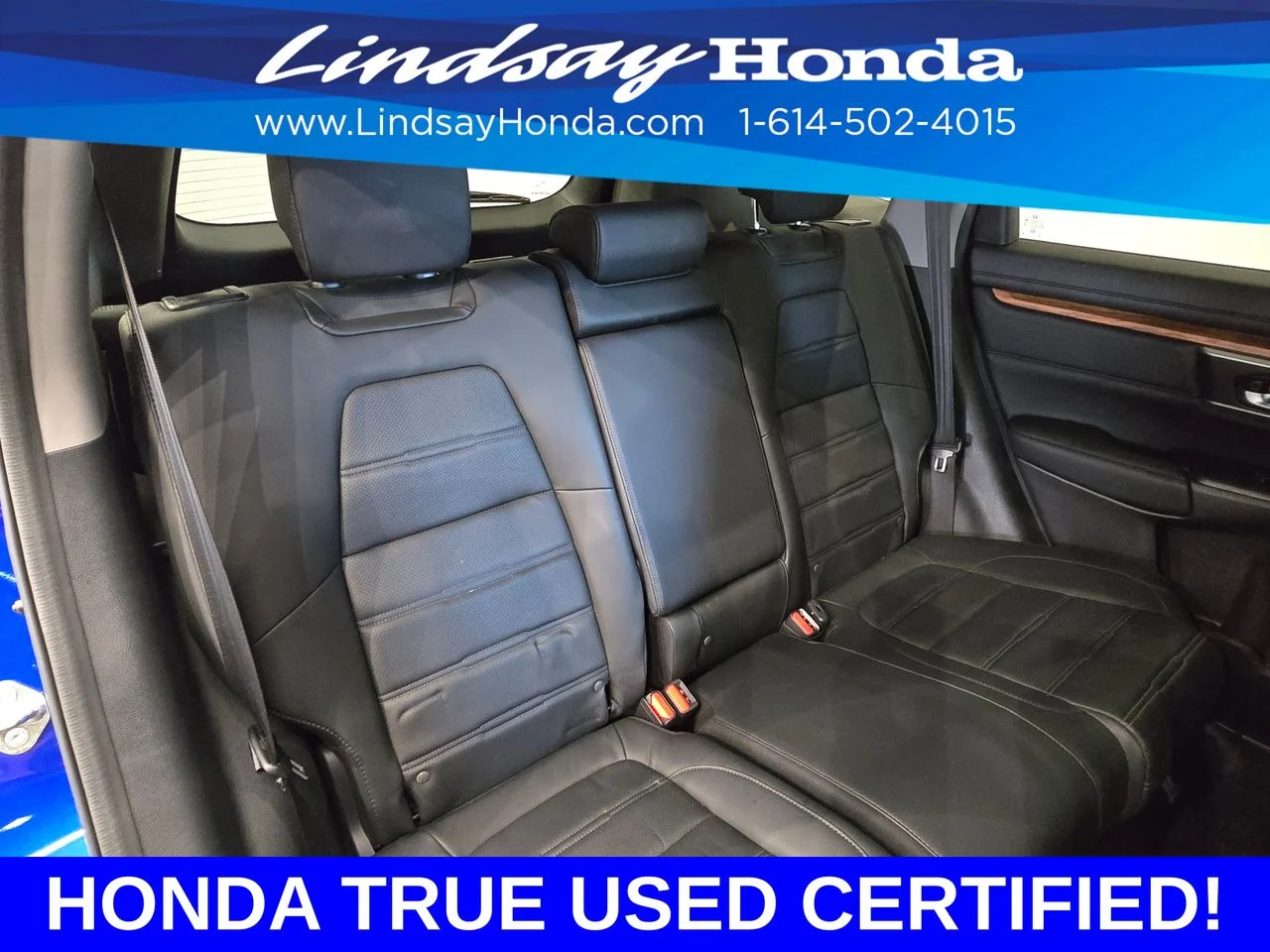 Certified Used 2020 Aegean Blue Metallic Honda EX-L image 9