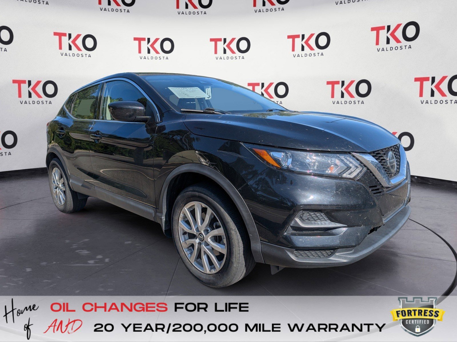 Used 2021 Magnetic Black Pearl Nissan S image 1