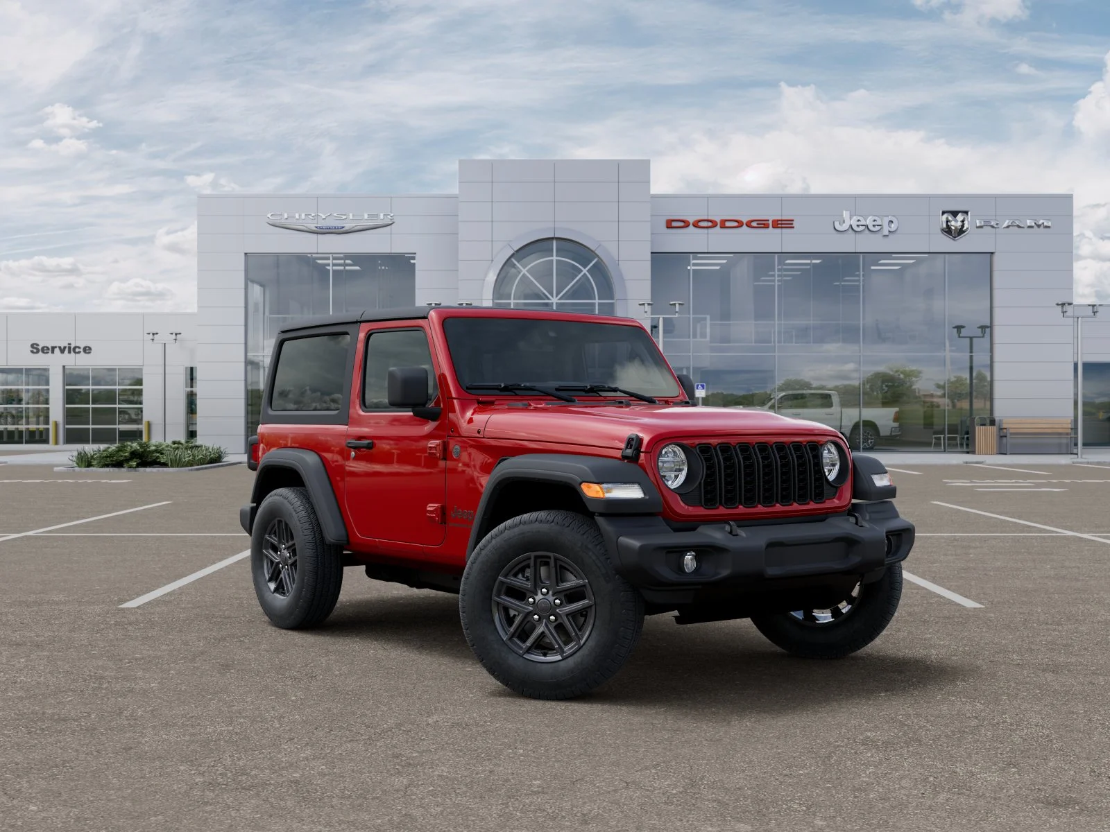 New 2026 Firecracker Red Clearcoat Jeep Sport S image 31