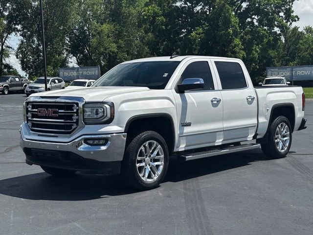 Used 2018 WHITE FROST TRICOAT GMC SLT image 3