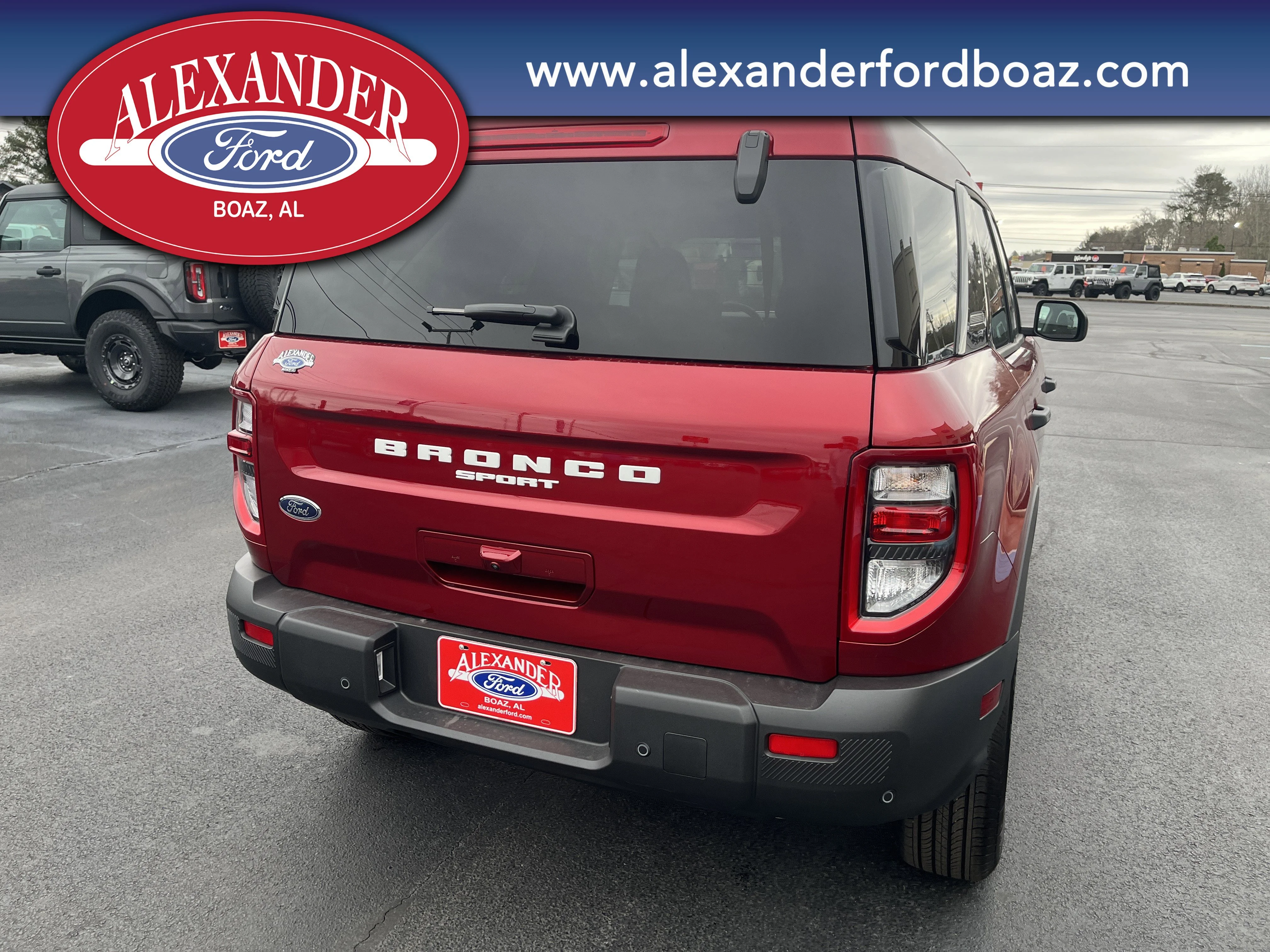 New 2025 Ruby Red Metallic Tinted Clearcoat Ford Big Bend® image 6