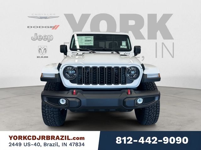 New 2026 Bright White Clearcoat Jeep Rubicon image 8