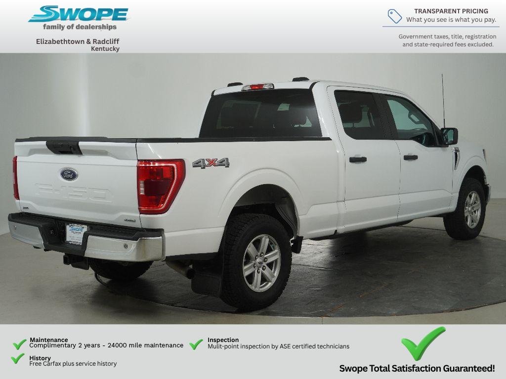 Used 2023 OXFORD WHITE Ford XLT image 4