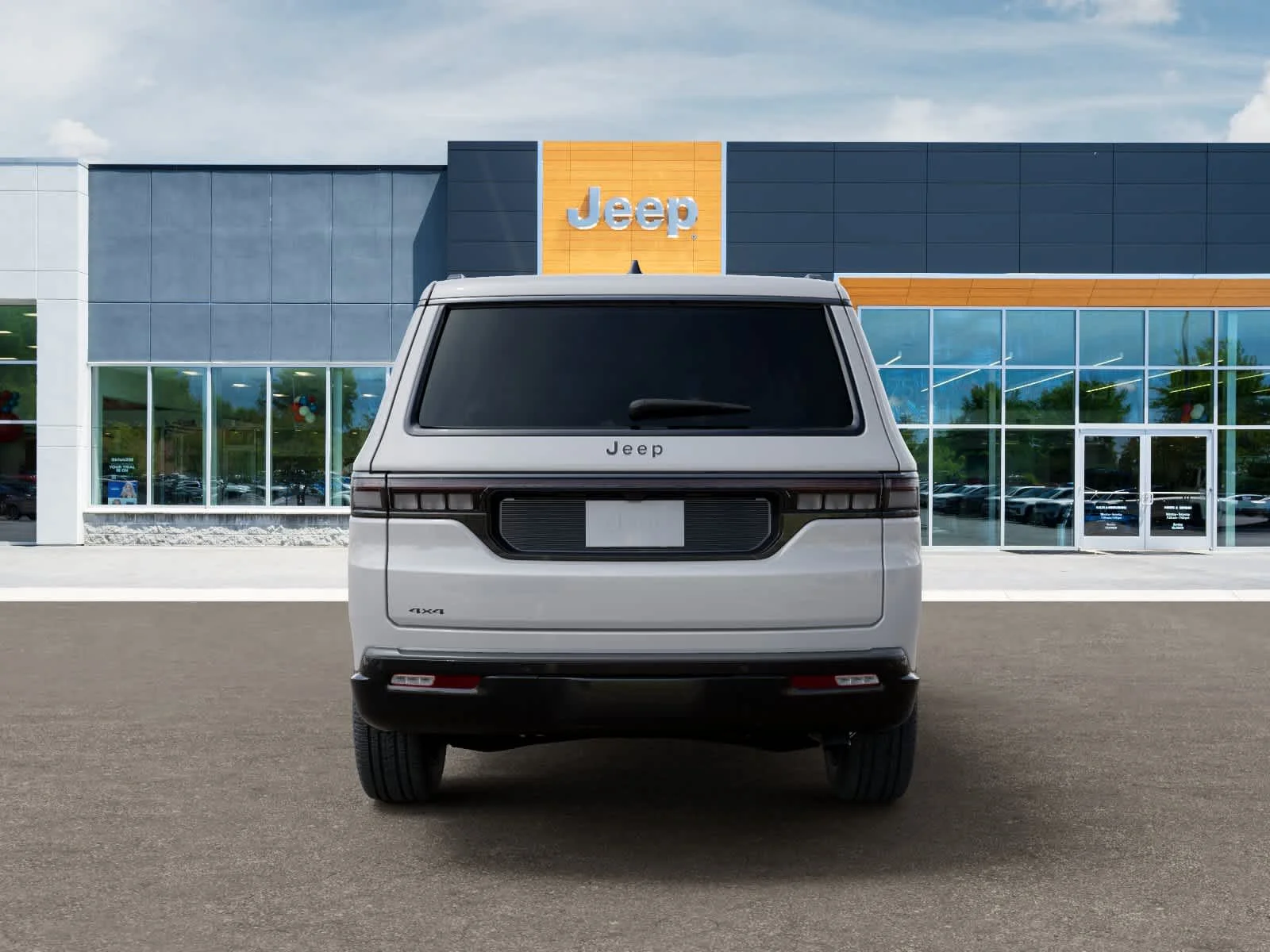New 2026 Bright White Clear-Coat Exterior Paint Jeep Limited Altitude image 7