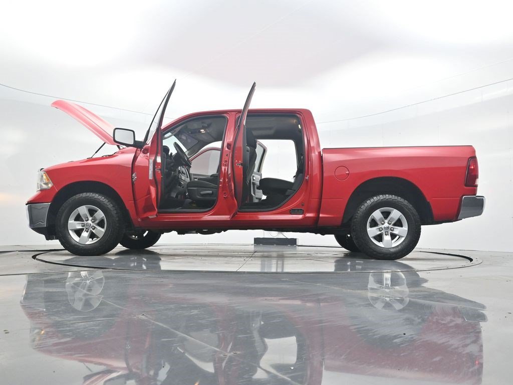 Used 2021 Flame Red Clearcoat Ram SLT image 37
