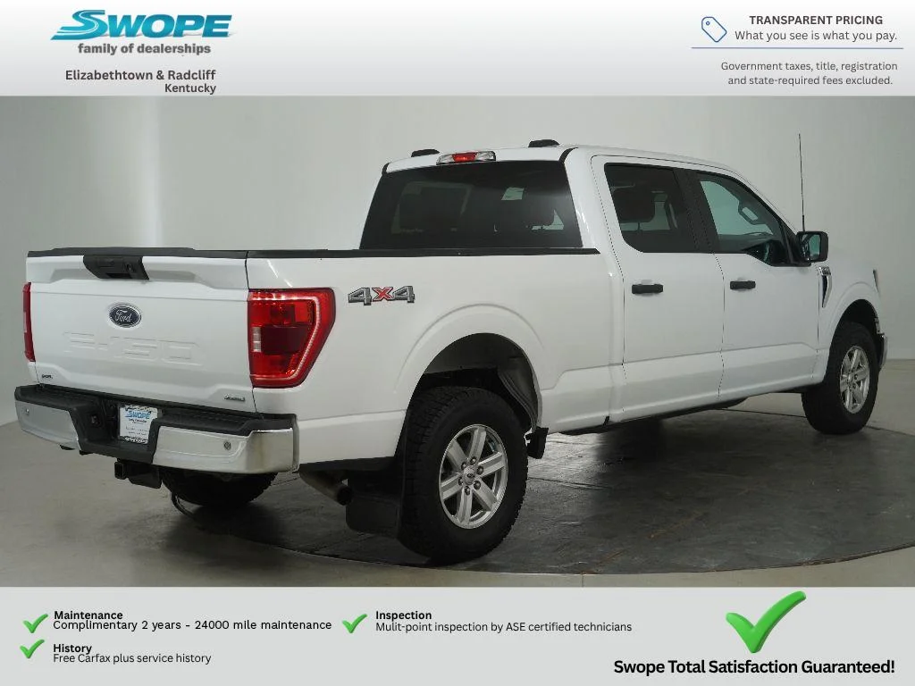 Used 2023 OXFORD WHITE Ford XLT image 4