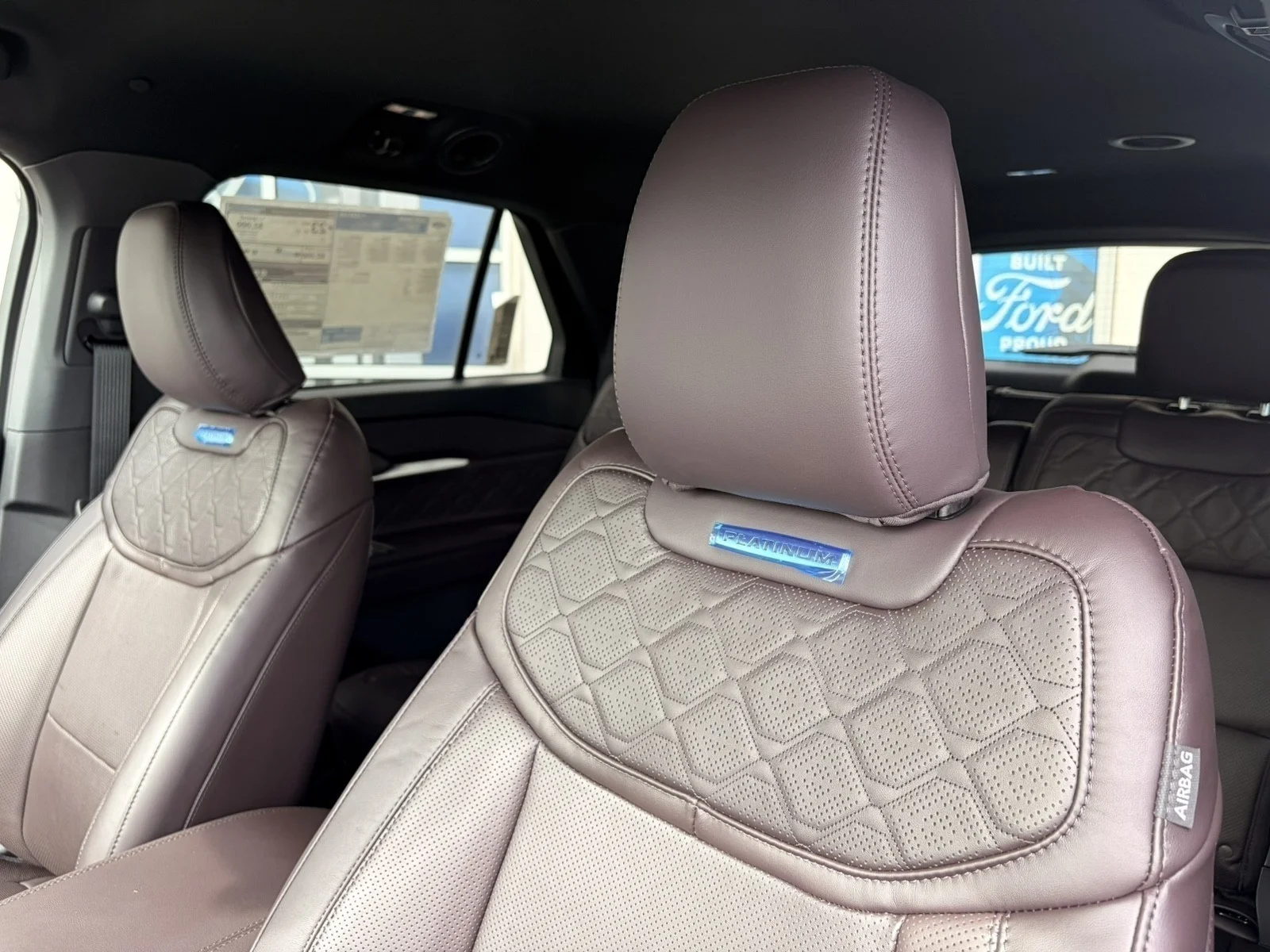 New 2027 Agate Black Metallic Ford Platinum™ image 12