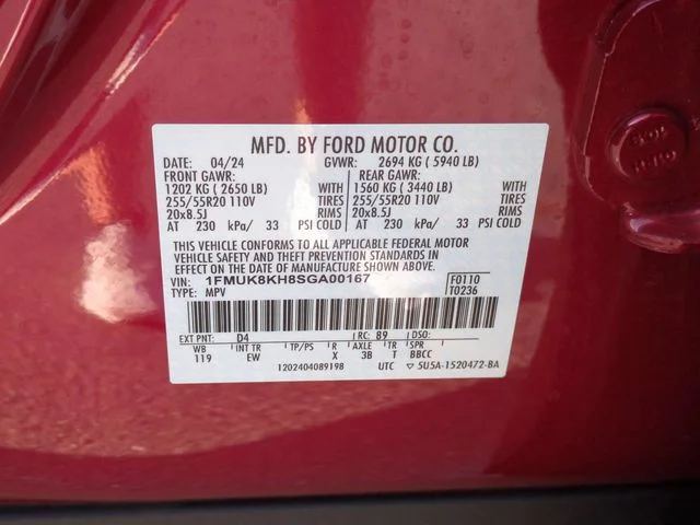 Used 2025 Red Ford ST-Line image 38