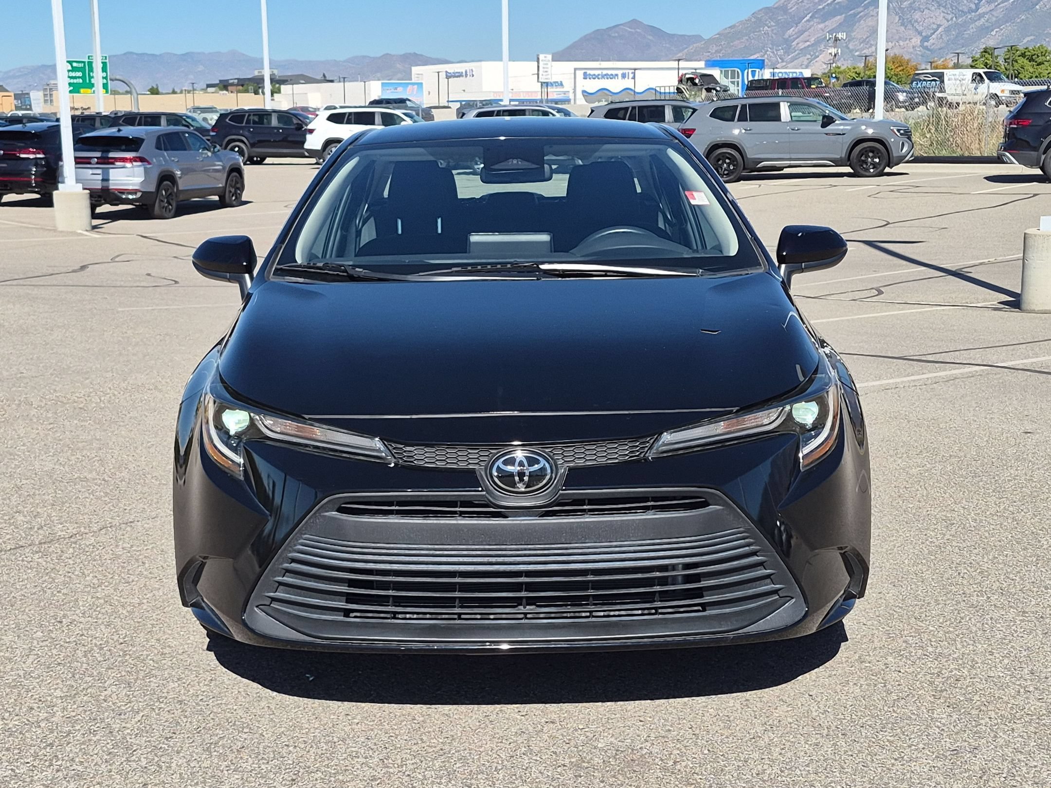 Used 2026 Midnight Black Metallic Toyota LE image 9