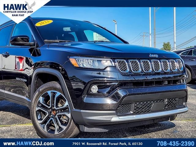 Used 2023 Black Jeep Limited image 2