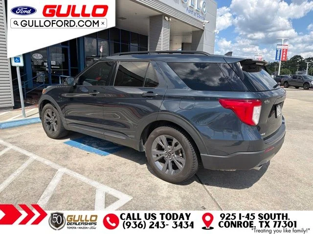 Used 2023 Blue Metallic Ford XLT image 4