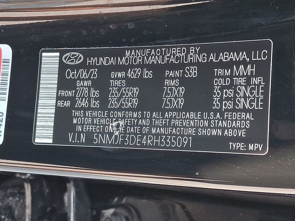Used 2024 Black Hyundai SEL image 27