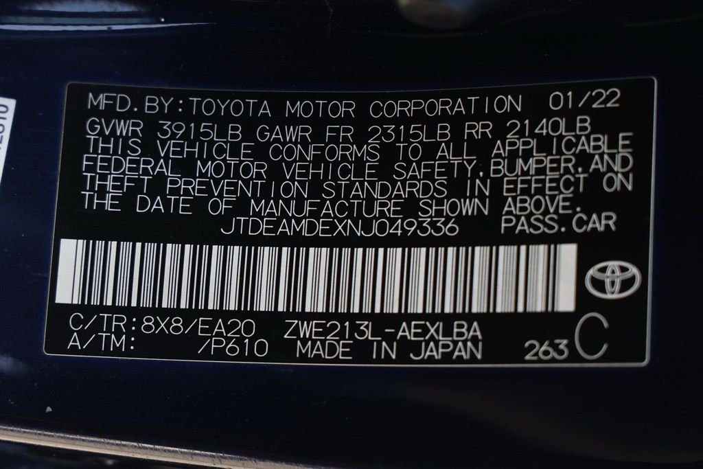 Used 2022  Toyota LE image 34